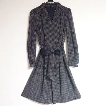 폴 스튜어트 도트 무늬 원피스 9호