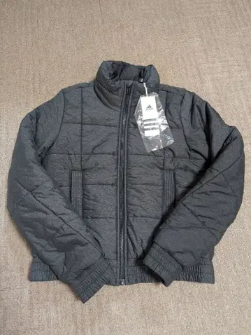 adidas 나일론 자켓 충전솜 점퍼 숏 기장 미사용 새상품