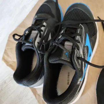 MIZUNO 테니스화 24cm 블랙/블루