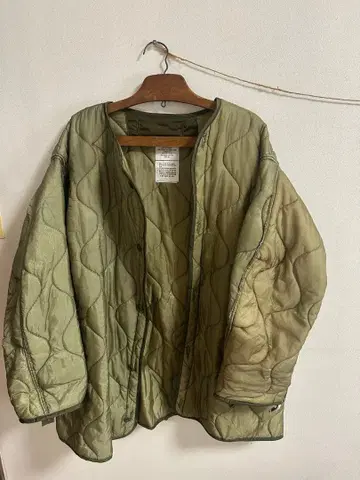 [레어 S사이즈] 미군 실물 M65 피쉬테일 파카 라이너