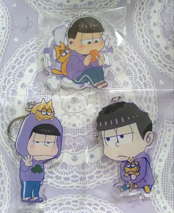 오소마츠 6쌍둥이 데카 아크릴 키링 이치마츠 묶음 판매