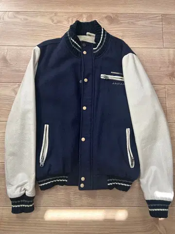 [ 레어 ] 남성용 바시티 자켓 Superdry 가죽