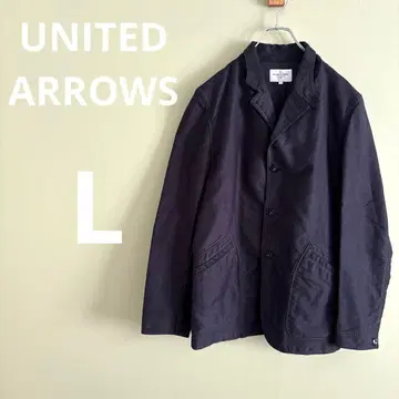 유나이티드 애로우즈 블루 라벨 남성용 자켓 블랙 L 테일러드