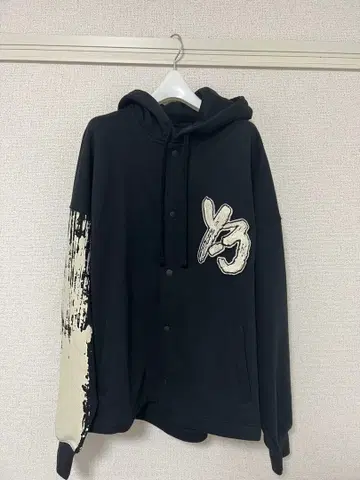 Y-3 와이쓰리 GFX 로고 FT HDY 후드티 S 사이즈