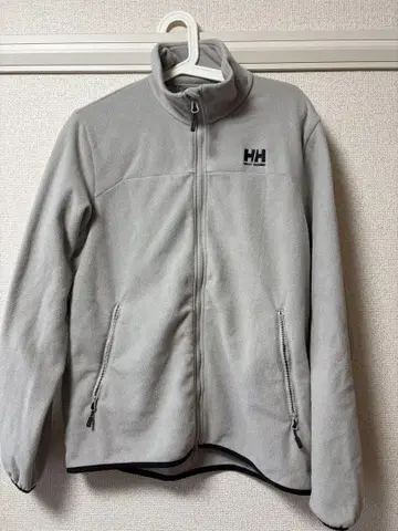 HH 풀 집업 플리스 자켓 그레이