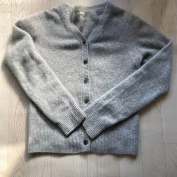 새상품급 론 헤르만 라쿤 니트 가디건