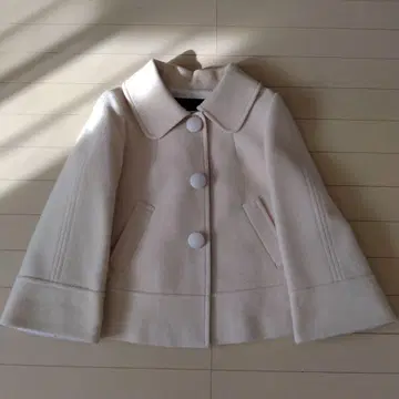 새상품급 투 비 시크 숏코트 아우터 40 자켓 울 혼방