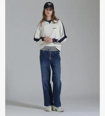 아비렉스 컬러 스킴 자수 상의 783-5130601