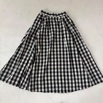 niko and - 스커트 개더 체크 L ( A988 )