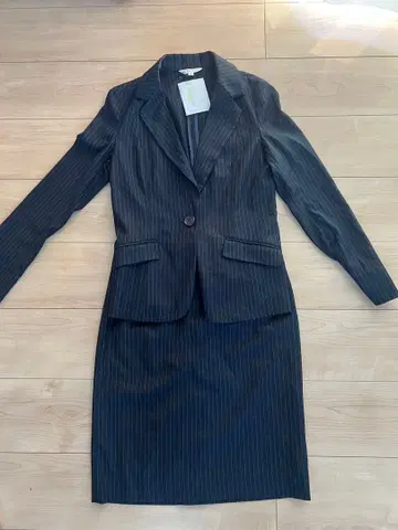 manics 네이비 스트라이프 수트 사이즈 2