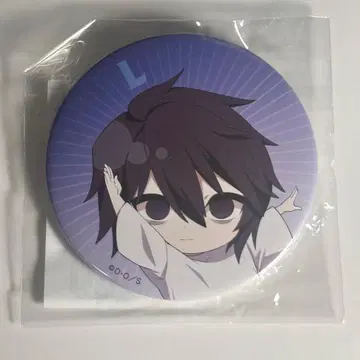 데스노트 L 캐릭터 제비뽑기당 D상 캔뱃지 75mm