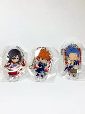 미개봉 새상품 이상한 나라의 앨리스 아크릴 키체인 3개 세트