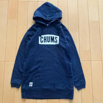 참스 롱 후드티 맨투맨 네이비 M 사이즈