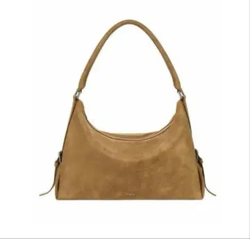 STAND OIL 스웨이드 핸드백 브라운