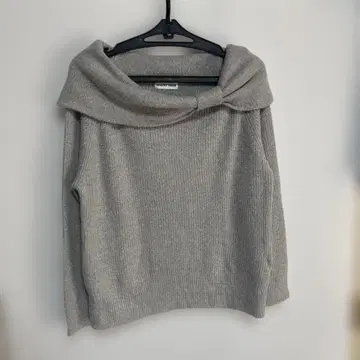 HEALTHY KAREN 3L 빅 사이즈 오프숄더 니트 스웨터