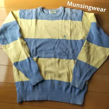 Munsingwear 스트라이프 니트 스웨터