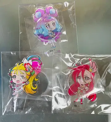 프리스트 500포인트 경품 미니 아크릴 스탠드 트로피컬~주! 프리큐어