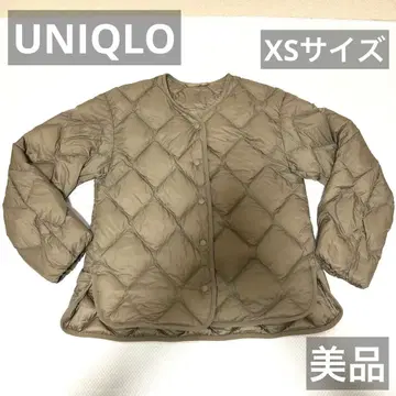UNIQLO/릴랙스 다운/울트라 라이트 다운/XS/올리브