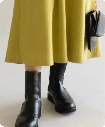 UNITED / 언타이틀 사이드 고어 부츠 블랙 22.5