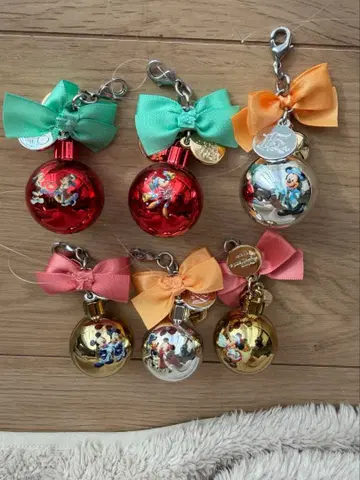 디즈니 캐릭터 스트랩 6세트