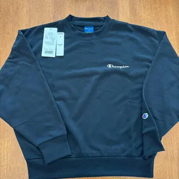 Champion 블랙 맨투맨 M