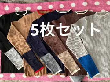 [ 5장 세트 ] 리디 바이컬러 니트