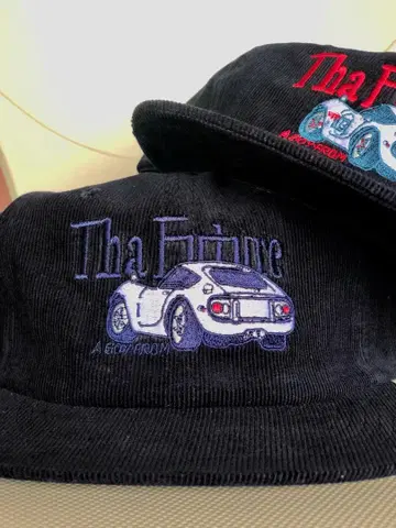 TOYOTA 2000GT 노멀 코듀로이 캡 다크 네이비 새상품