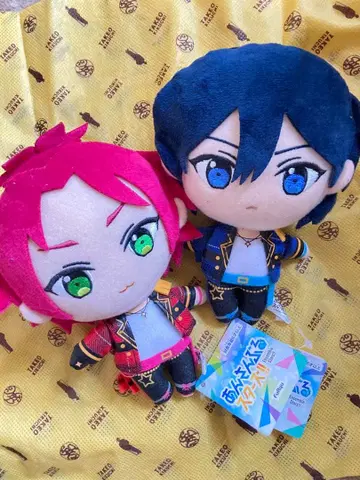 앙스타 봉제 인형 히다카 호쿠토 이사라 마오 Trickstar