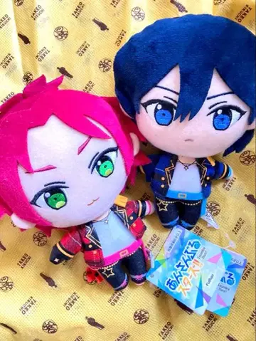 앙스타 봉제 인형 히다카 호쿠토 이사라 마오 Trickstar