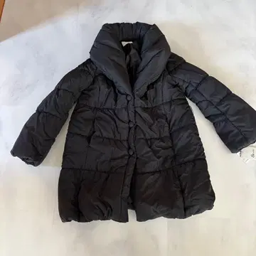 블랙 다운 자켓 사이즈 38