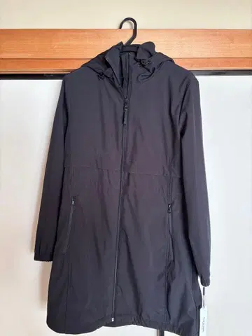 캘빈 클라인 블랙 롱 자켓