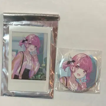 호우 에무 ZOZOTOWN 폴라로이드 캔뱃지