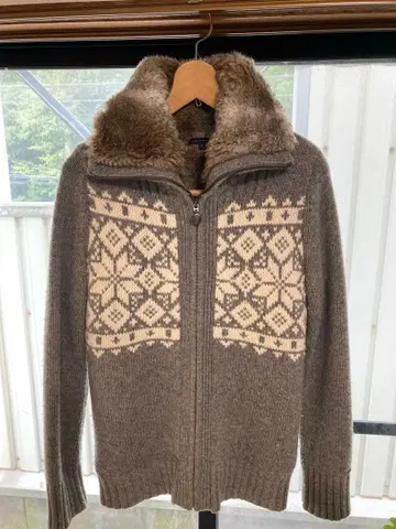 TOMMY HILFIGER 퍼 니트