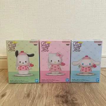 반다이 헬로키티 3체 세트