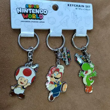 슈퍼 닌텐도 월드 키링 세트