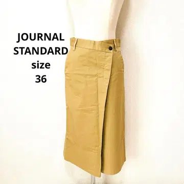 저널 스탠다드 랩스커트풍 타이트 롱 스커트