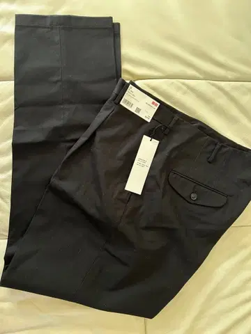 UNIQLO +J 질 샌더 턱 테이퍼드 팬츠 91cm