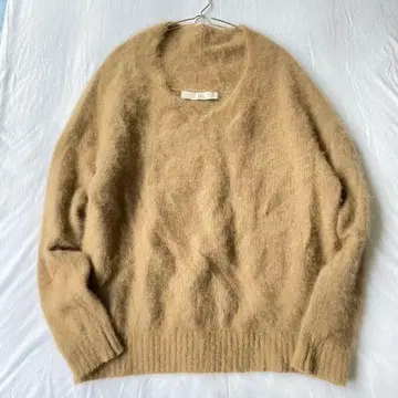 [티아라] 스웨터 V넥 울 100% 모헤어 드롭 숄더 F