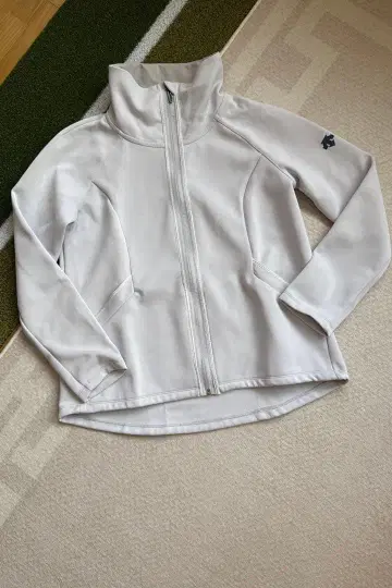 DESCENTE 그레이 집업 자켓