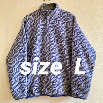 90s 파타고니아 신틸라 스냅T 올 패턴 플리스 USA제 L