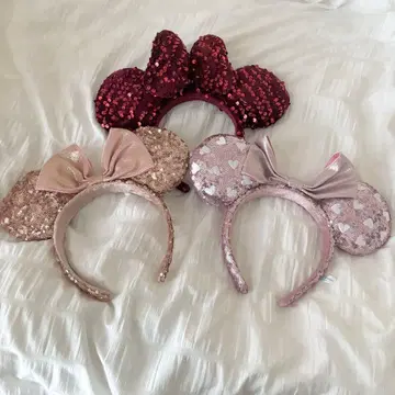 디즈니 머리띠 3세트