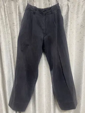 Y's for men 와이즈 2턱 테이퍼드 팬츠