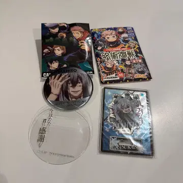 미사용 새상품 주술회전 마히토 캔뱃지 아크릴 스탠드