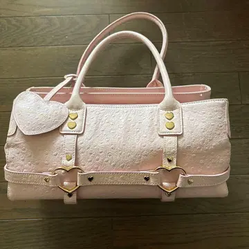 Samantha Thavasa 핑크 하트백 하트 거울 포함