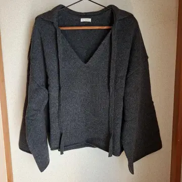 Deuxieme CIasse 프로타고니스타 세일러 니트 그레이