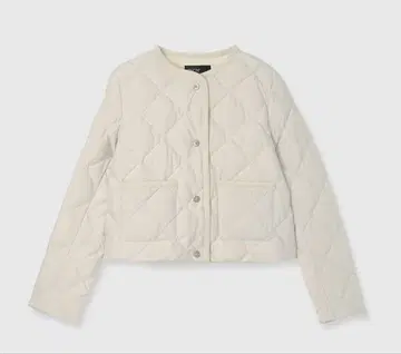 TAION x anuans 노카라 퀼팅 숏 다운