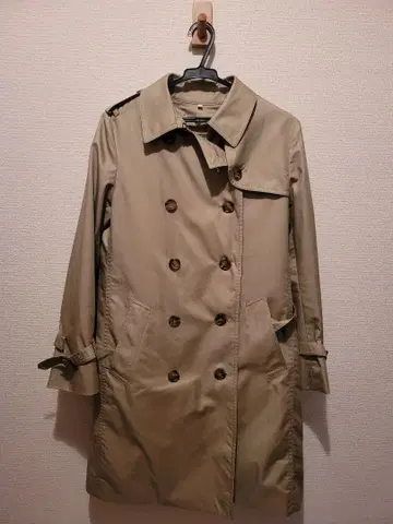 무인양품 트렌치코트 베이지