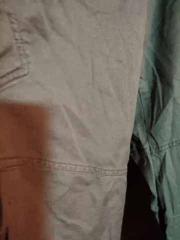 Xtyle 카키 워크 팬츠 택 포함