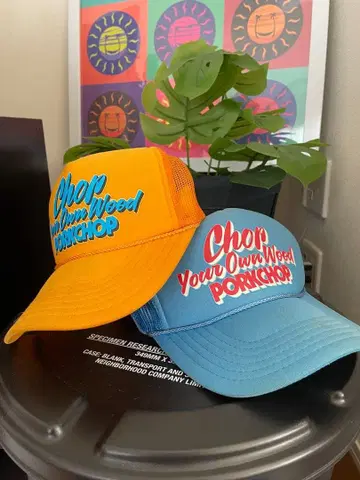 PORKCHOP 메쉬 캡 2개 세트