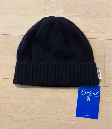 택 포함 새상품 ORCIVAL 블랙 니트 모자 F